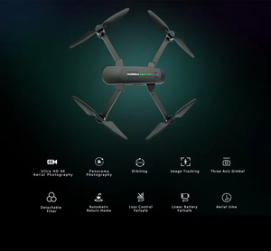 HOSHI Hubsan Zino PRO Plus 5g WiFi 43分钟遥控无人驾驶飞机8公里FPV 4K 30fps超高清摄像机3轴万向全球定位系统遥控器标准版 - Product Image 5