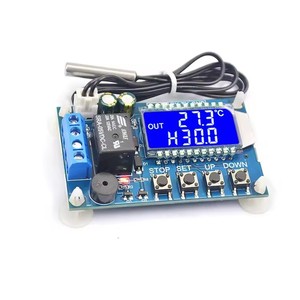 Interruptor de Control de temperatura Digital, termostato, módulo controlador de temperatura de refrigeración, calefacción, 2 unidades - Product Image 3