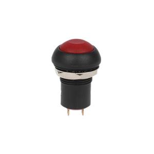 Pulsante a cupola interruttore a pulsante a LED 12mm auto-Reset/autobloccante IP67 Mini interruttore a pulsante impermeabile - Product Image 3