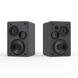 SR01 2.0ch Remote Control Bookshelf Speaker Deep Bass &amp; Clear Treble Wooden Audio Home Theater <strong>System</strong> for TV &amp; <strong>Computer</strong> - Product Image 3