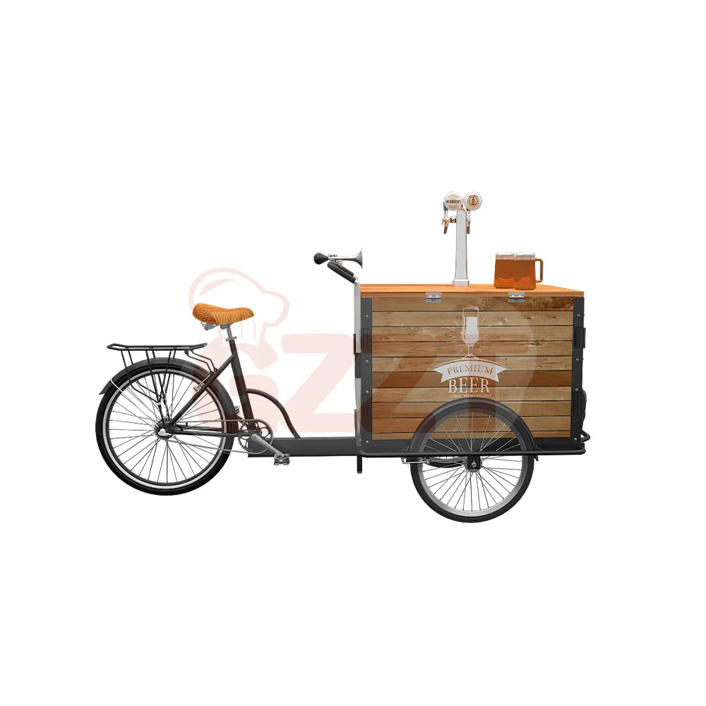 Chariot de bière Mobile, vente électrique, Trike de bière de rue, à vendre, vélo de bière, fête