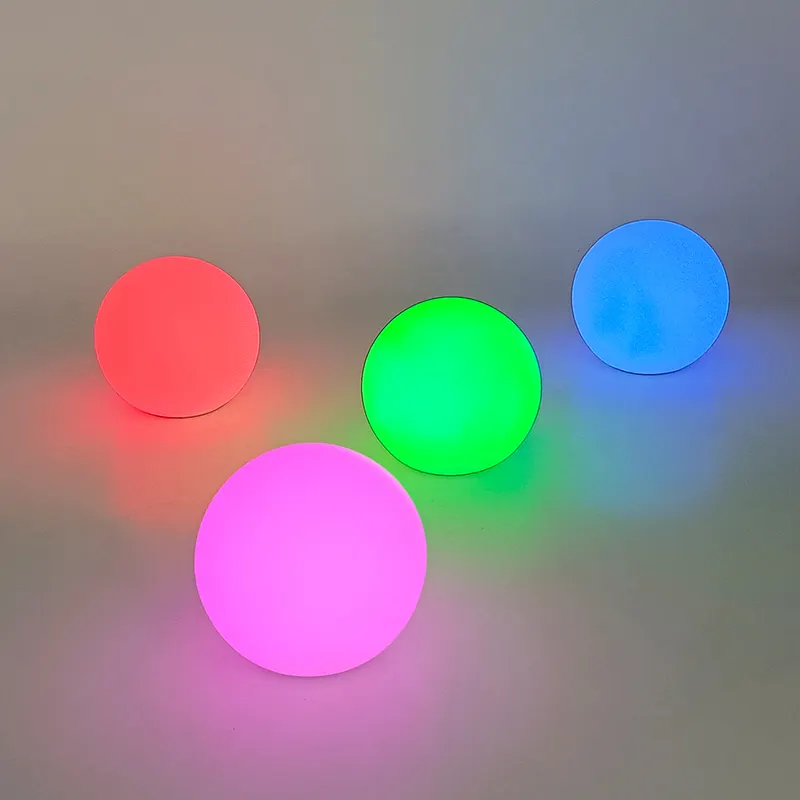 Lampada a sfera incandescente subacquea cambiante multicolore della luce di galleggiamento della piscina all'aperto impermeabile del LED