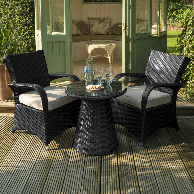 1 table and 2 chairs