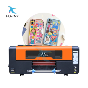 Po-deneyin yüksek hız 3 XP600 baskı kafası Uv Dtf Film yazıcı hepsi bir 2 in 1 A3 30cm rulo Uv Dtf etiket yazıcı ile laminar - Product Image 1