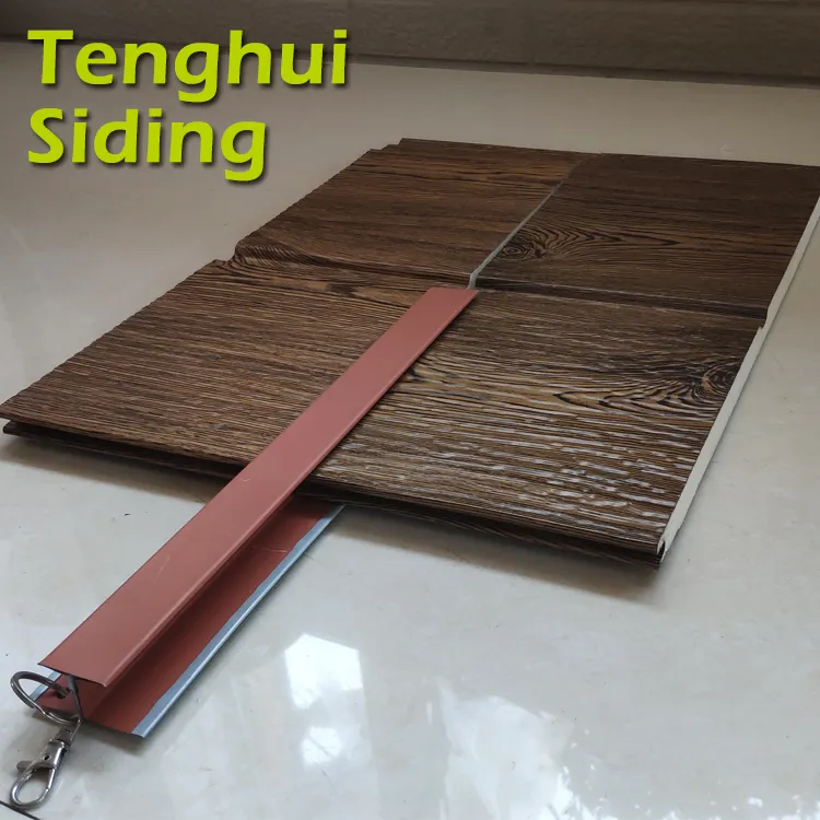 Tenghui Siding Construction House Use PU Foam Decorative Sandwich Panel Accessories