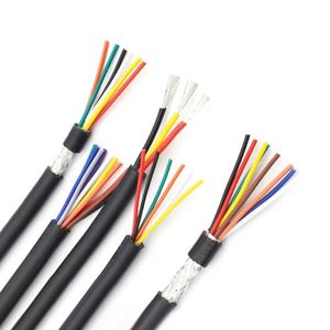 UL2464 20/22/24/26/28AWG güç kablosu yumuşak kablo sinyal kontrol tel 2 3 4 5 6 çekirdek GW Tech 28AWG teller - Product Image 2