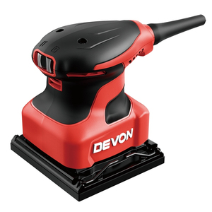 DEVON 2213 Professional Industrial Powerful Speed Control 200W Electric <strong>Sanders</strong> 1/4 Sheet Palm <strong>Sander</strong> for Woodworking - Product Image 1