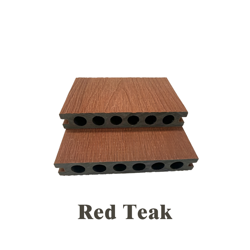Échantillon de teck rouge 15 cm