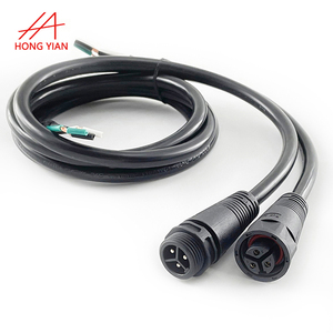 Özelleştirme fiş tipi JAE JAE tel konektörü 2 3 4 6 7 9P güç ve veri iletimi su geçirmez konnektör kablosu - Product Image 5