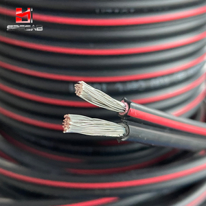 Twin Solar Dc Cable 2 <strong>Core</strong> Solar Cable Two <strong>Core</strong> Twin <strong>Core</strong> 2c 4mm Solar Cable Double Dc Solar <strong>Wires</strong> Tuv Certificated - Product Image 1