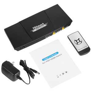 HDMI 4 × 1 Quad Multiviewer 1080P 4 Port HDMI SwitchとRemoteとQuad Screen View Function - Product Image 6