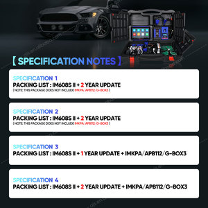 Autel MaxiIM IM608S II Programador de llaves de coche IM608II PRO2 Herramienta de diagnóstico de vehículos obd2 escáner IM608 Pro II con actualización de 2 años - Product Image 6