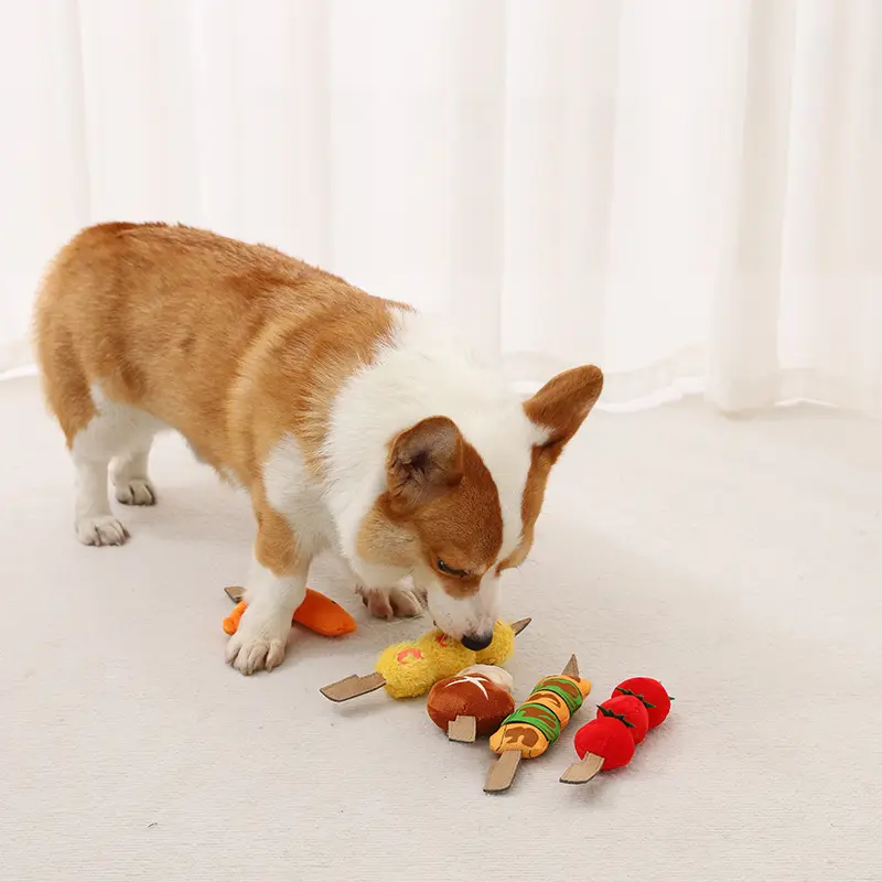 卸売隠れ家とシーク不滅のきしむぬいぐるみインタラクティブ犬パズルおもちゃ高級犬寄り添うおもちゃペットアクセサリー