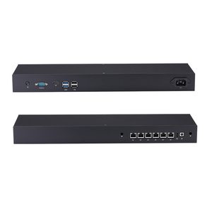 ชั้นวาง1U qotom มินิพีซีซีพียู I5-7200U Q555G6แกนคู่2.5กิกะเฮิร์ตซ์6X หน่วยประมวลผล I210 RS232 1G LAN HD ไปยังไฟร์วอลล์เราเตอร์แบบ DIY - Product Image 1