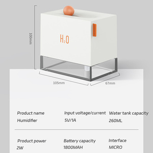 2025 recién llegado Mini humidificador USB portátil 2W difusor de aire frío recargable Dispositivo de aromaterapia para el hogar 1 año para coches