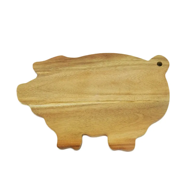Homsense – planche à découper en bois d'acacia en forme de cochon, vente en gros, Offre Spéciale