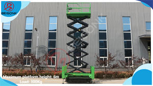 BEIGONK CE cingolato elettrico forbice ascensore aereo piattaforma di lavoro - Product Image 4