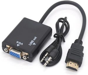 电脑手机显示器高清通用串行总线公到VGA适配器电缆高清到VGA - Product Image 2