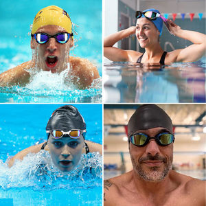 אנטי ערפל מים קוצר ראיה הטוב ביותר קוברה נשים מקצועי צלילה עין pritection שחייה לשחות משקפי עם האף כיסוי - Product Image 5