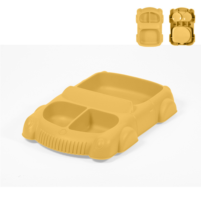assiette jaune terre