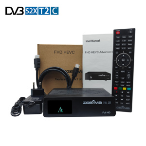 Receptor de TV por satélite Enigma2 Linux OS DVB S2X + DVB T2/C H.265 Codificación de vídeo Lector de tarjeta inteligente IPTV Box ZGEMMA H8.2H - Product Image 6