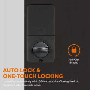Cerradura inteligente con teclado electrónico tradicional, cerradura de puerta con cerrojo impermeable, cerradura de seguridad con código de usuario Digital - Product Image 5