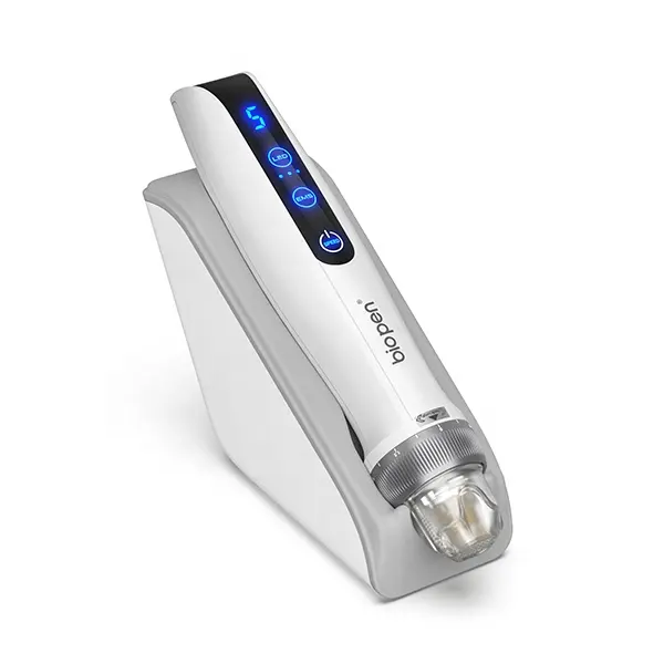 Gloednieuwe Elektroporatie Bio Pen Q2 Led Lichttherapie Microneedling Derma Pen Voor Huidverzorging