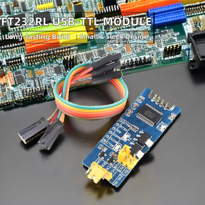 FT232RL USB to TTL porta seriale modulo elettronico 5V 3.3V 1.8V livello scheda piccola linea di Download per kit elettronici moduli - Product Image 6