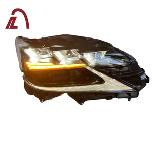 Lexus GS350 GS GSS300 2013-2020用ヨーロッパ版LED自動ヘッドライトアセンブリプラグアンドプレイアップグレード3レンズフルLEDヘッドランプ - Product Image 1