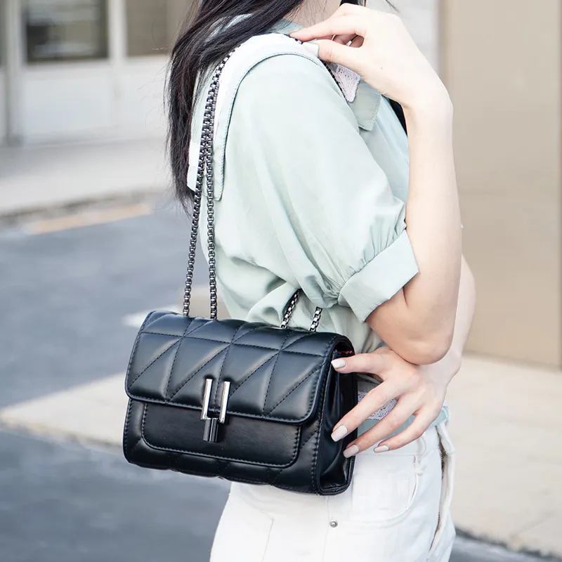 Monederos y bolsos de diseñador de marca de lujo para mujer moda 2022 cuero mujer hombro cadena mensajero bolsos de mano