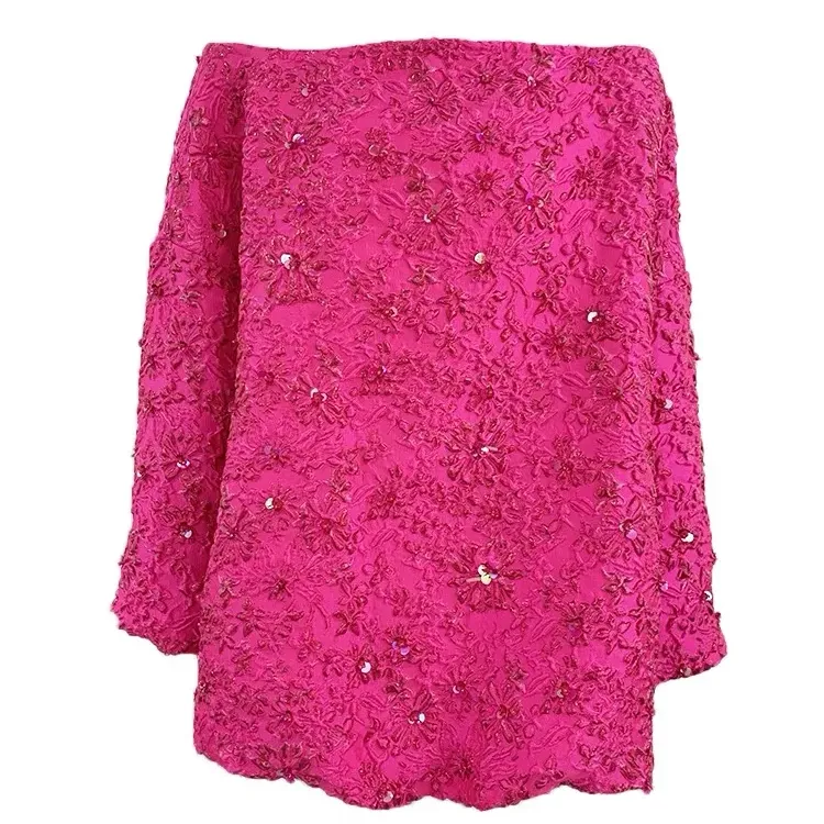 2024 gran oferta vestido de mujer rosa rojo vestido de noche un hombro cena fiesta ceremonia bordado lentejuelas falda pantimedias traje