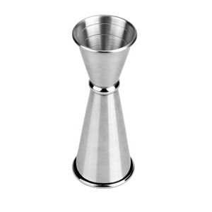 Fabrika doğrudan japonya tarzı 30ml 60ml toptan içecekler jiggers ölçme gümüş paslanmaz çelik barware şarap jigger - Product Image 6