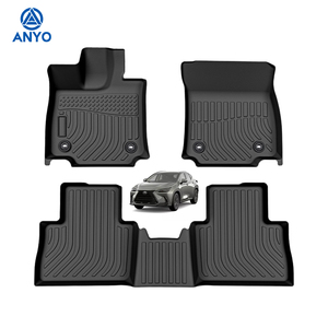 フルセットラバーのようなTpe3DカーマットフットカーペットトレイトランクマットレクサスNX250 NX 350 2022 2023 20242025全天候型フロアマット