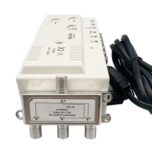 衛星信号3ウェイパワーディバイダーSAT3ウェイスプリッター3ウェイデジタルケーブルテレビスプリッター - Product Image 2