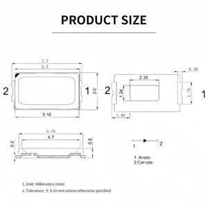 Free Shipping Ice Blue 0.2W <strong>5730</strong> SMD <strong>LED</strong> Datasheet SMD <strong>5730</strong> <strong>LED</strong> - Product Image 3