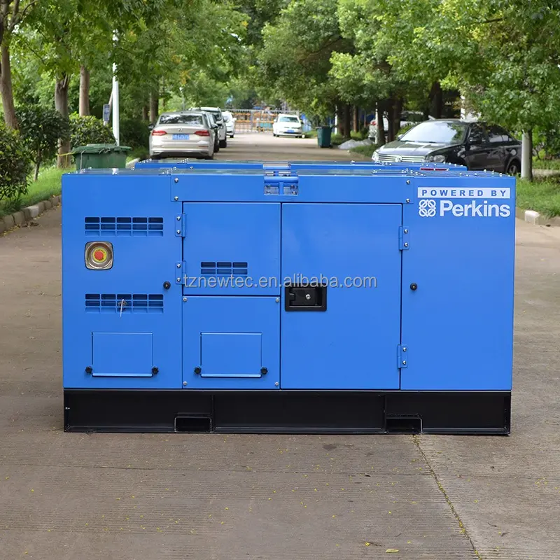 เครื่องกําเนิดไฟฟ้าดีเซลไฟฟ้าฉุกเฉินเงียบ 100kw เครื่องกําเนิดไฟฟ้าดีเซล 125kva พร้อมเครื่องยนต์ UK ดั้งเดิม 1106-70TAG1