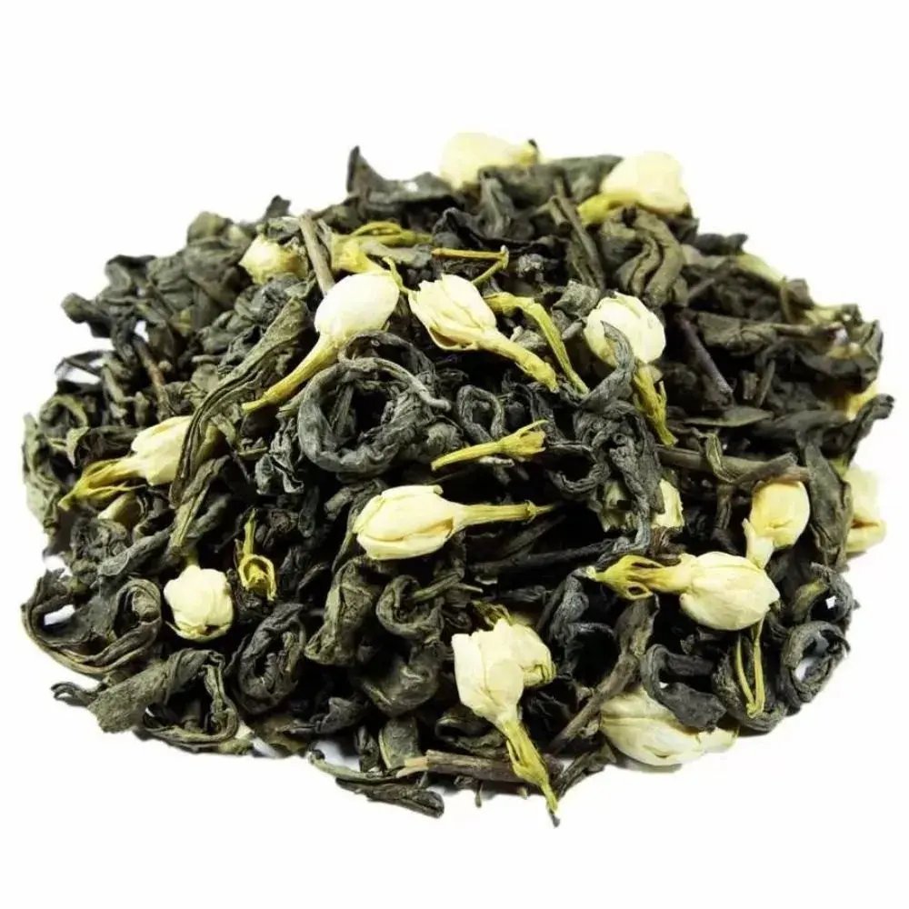 Ucuz fiyat Chunmee çayı ile Jasmin lezzet koku kokulu taze yasemin çay yaprağı