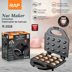 Raf r.2526 điện Nut <span class=keywords><strong>Maker</strong></span> Óc Chó Bánh <span class=keywords><strong>Maker</strong></span> <span class=keywords><strong>Waffle</strong></span> bánh mì Máy nướng bánh mỳ ăn sáng máy - Product Image 6