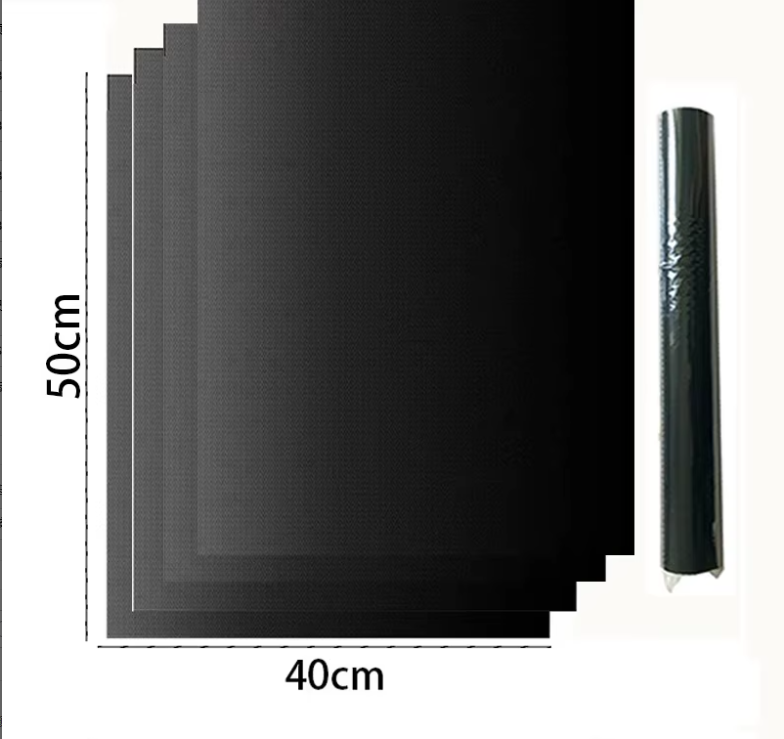 Black 40cm * 50cm (4roll)