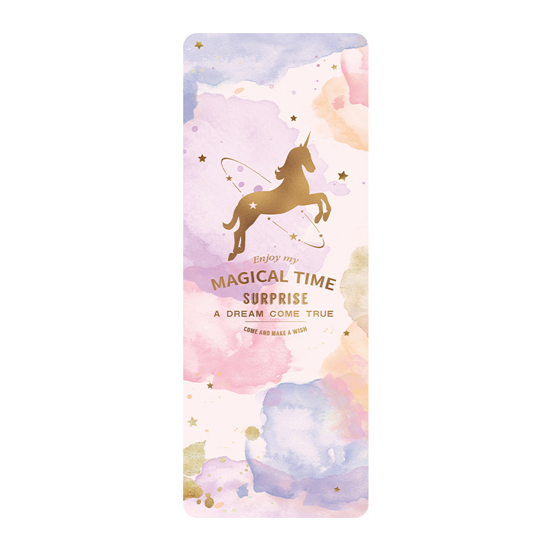 Ton licorne or rose lilas