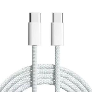 PD 60W 3A hızlı şarj USB tip-c için C yüksek hızlı veri transferi naylon kablo iPhone 15 serisi cep telefonu - Product Image 1