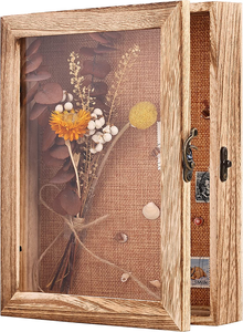Gölge kutu çerçevesi 8x10 vitrinin resim çerçevesi hatıra madalya fotoğraf bellek kutusu - Product Image 4