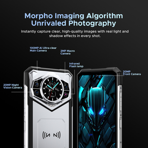 <strong>DOOGEE</strong> S200 12GB+256GB 6.72 Inch Android 14 Rugged Smart Phone with 5G Waterproof HD Screen Resolution Dimensity Mobile Phones - Product Image 4