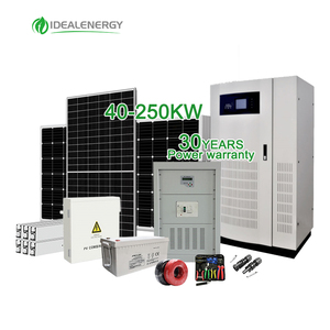 INE IDEAL China Commercial Full Off Grid Krawatte 50 kW 40kW 50 kW 80kW 90kW kW kW Solarstrom anlage komplett kW kW