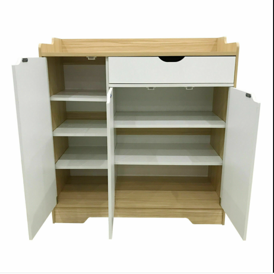 Modern Shoe Rack Cupboard Stand Footwear Shoe Rack Wooden Organizer Living Room Furniture