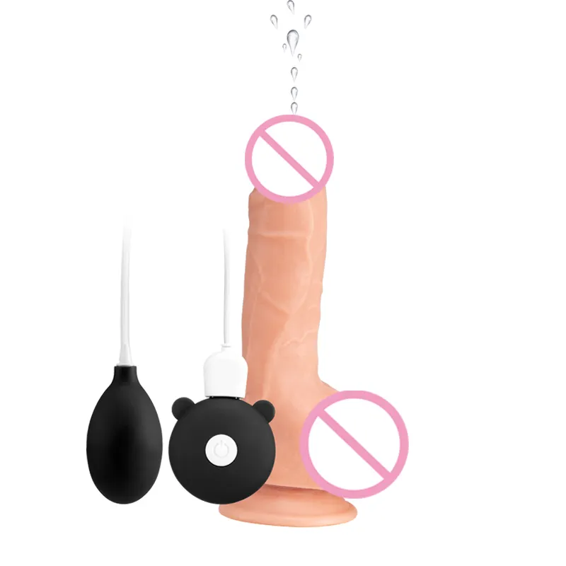 23 cm (9.06 zoll) wasser spray dildo sex spielzeug für frauen hohe qualität squirting dildo online großhandel wasser spray squirting dildo