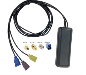 Konteck7 3合1 3m RG74电缆SMA直公车辆全球定位系统LTE 4G Wifi多功能天线组合，实现最佳GNSS接收 - Product Image 1