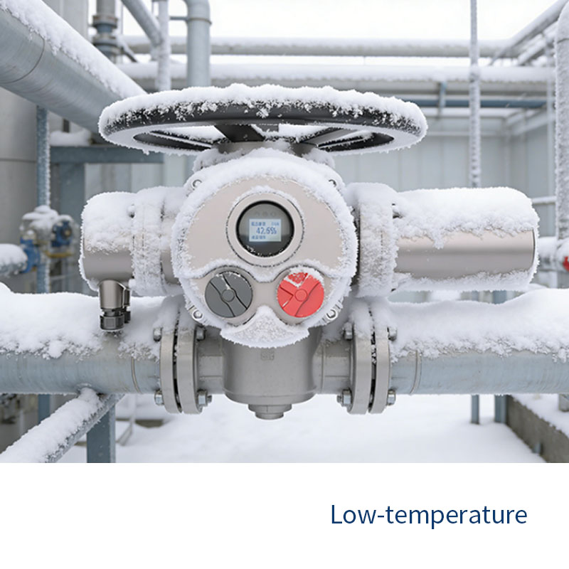 Attuatore Elettrico a Bassa Temperatura