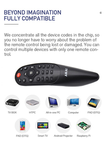 Bester Preis Lern funktion Universal Android Box Fernbedienung TV-Fernbedienung mit 21 Tasten Rf Wireless-Fernbedienung