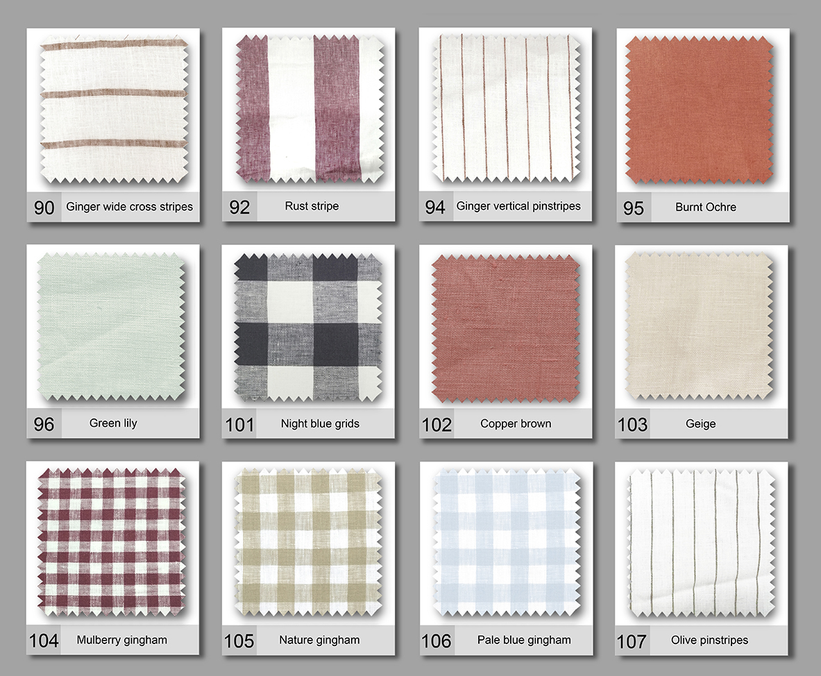 plus de 100 couleurs sont disponibles